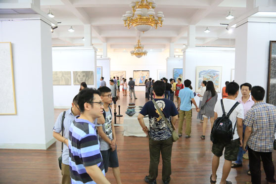 太阳集团tcy8722 2014届毕业生优秀作品展在山东省文化馆开幕
