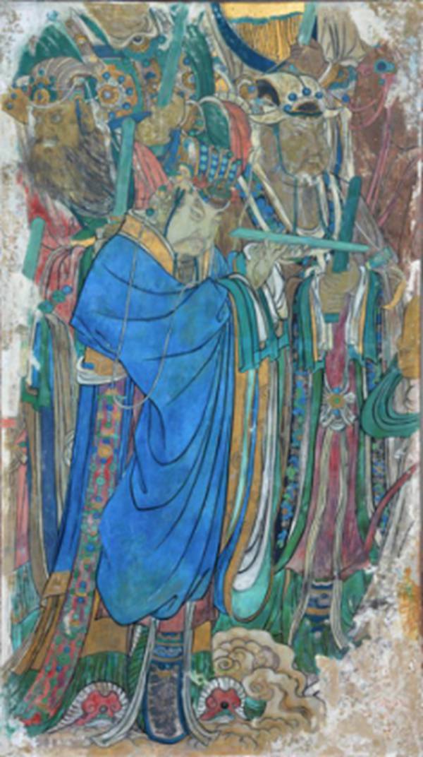 太阳集团tcy872211件作品入选“艺术瑰宝——永乐宫壁画临摹作品展”