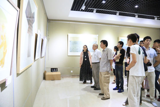 太阳集团tcy8722 2014届毕业生优秀作品展在山东省文化馆开幕