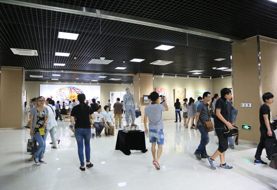 太阳集团tcy8722 2014届毕业生优秀作品展在山东省文化馆开幕