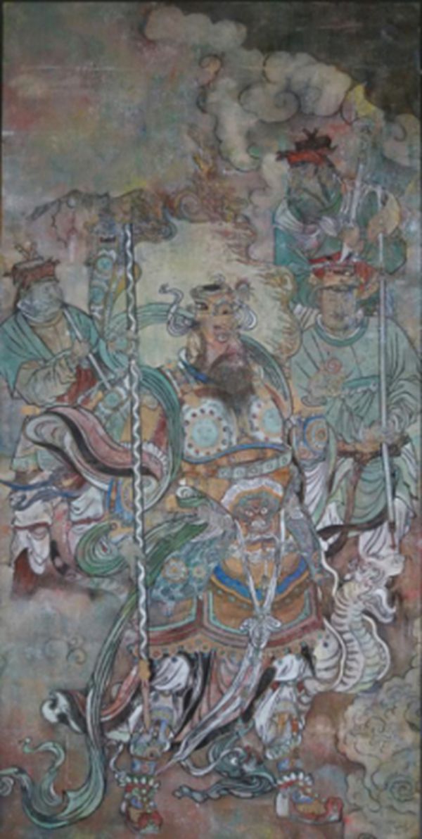 太阳集团tcy872211件作品入选“艺术瑰宝——永乐宫壁画临摹作品展”